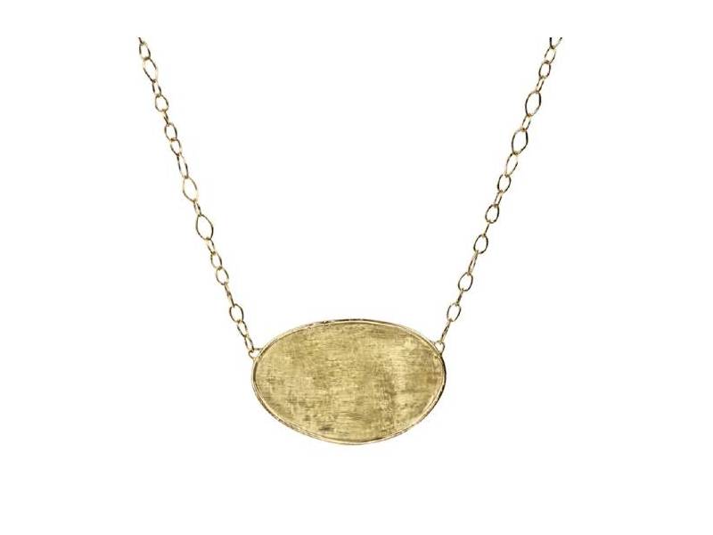 YELLOW GOLD NECKLACE LUNARIA MARCO BICEGO CB1768